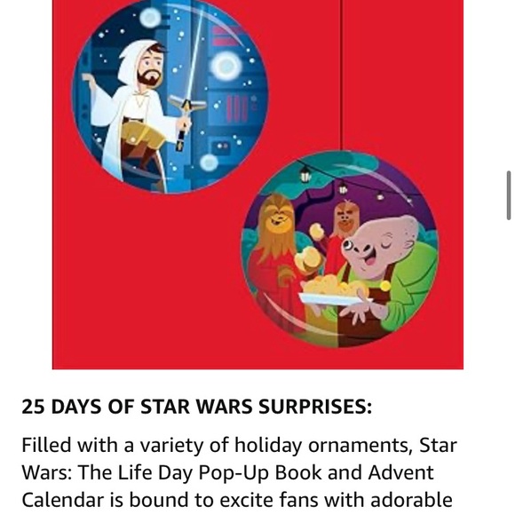 Star Wars The Life Day Pop-up Book and Advent Calendar - Picture 7 of 12